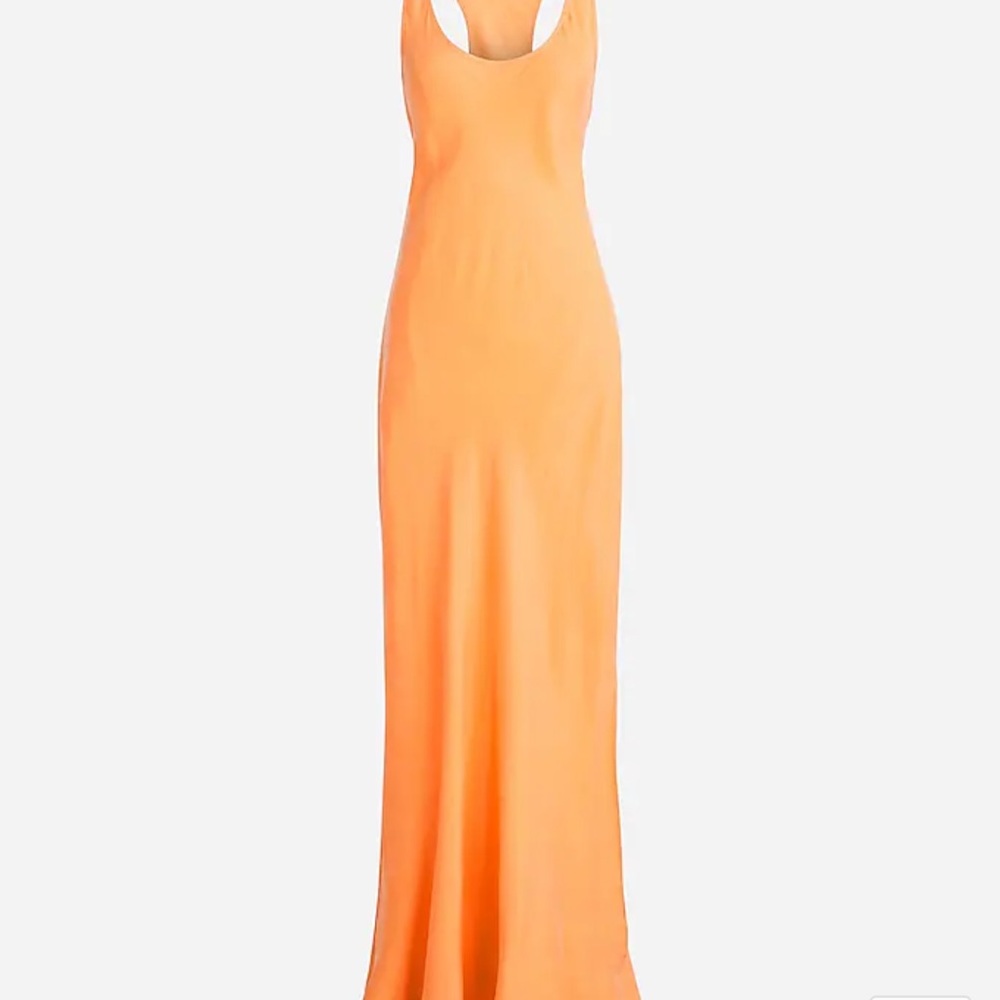 Racer back slip dress